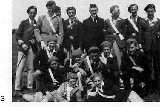 Battalion camp at Ganaway, 1933