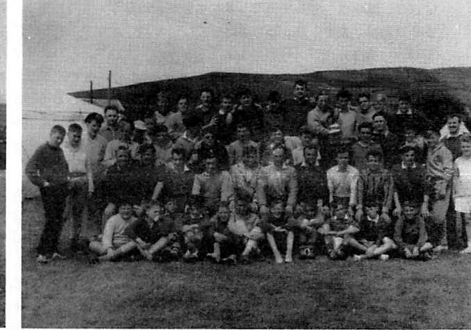 Camp at Port Erin, 1961