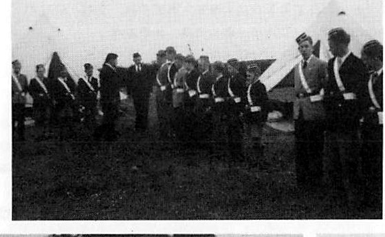 Camp at Portrush, 1954