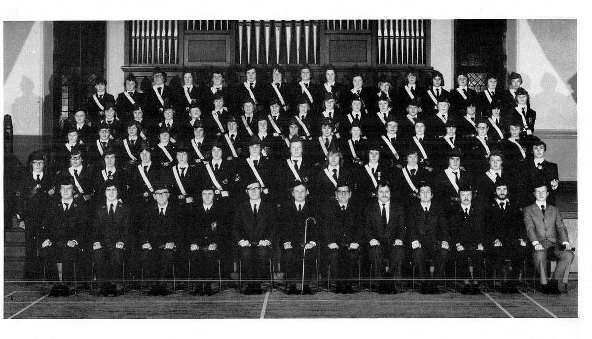 The Company photographed in 1977, the Golden Jubilee year
