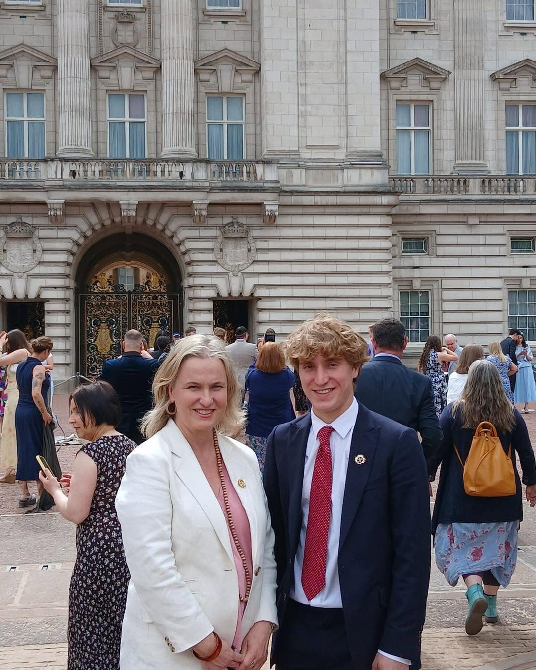 Officer Max at Buckingham Palace
